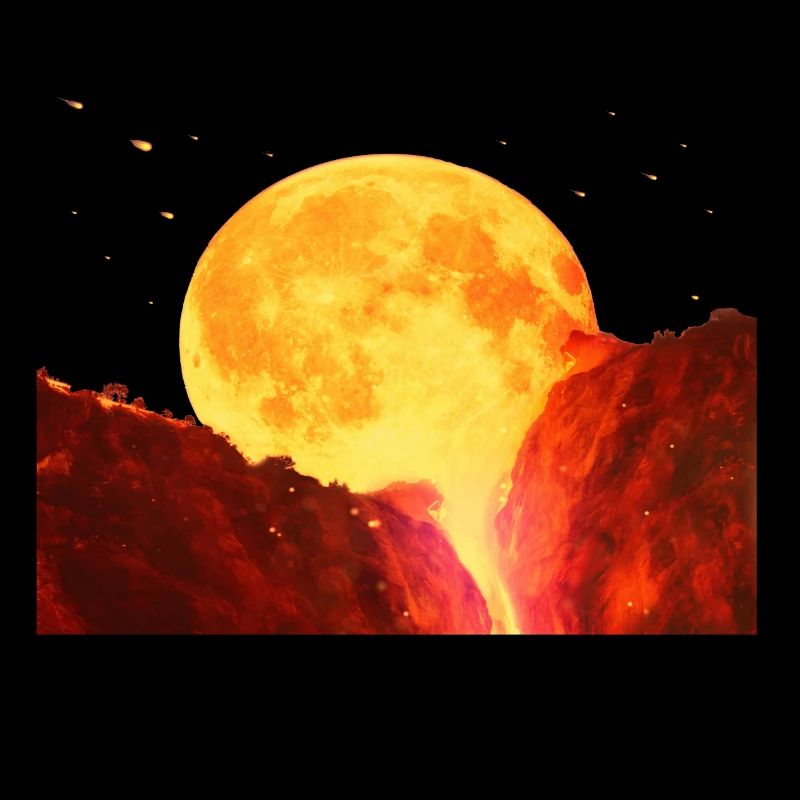 Le cadeau de conception de T-shirt d'Armageddon du bout du monde