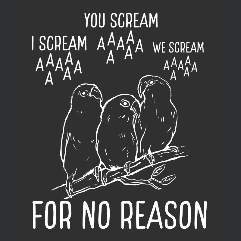 Papageienschrei Oder Kein Grund