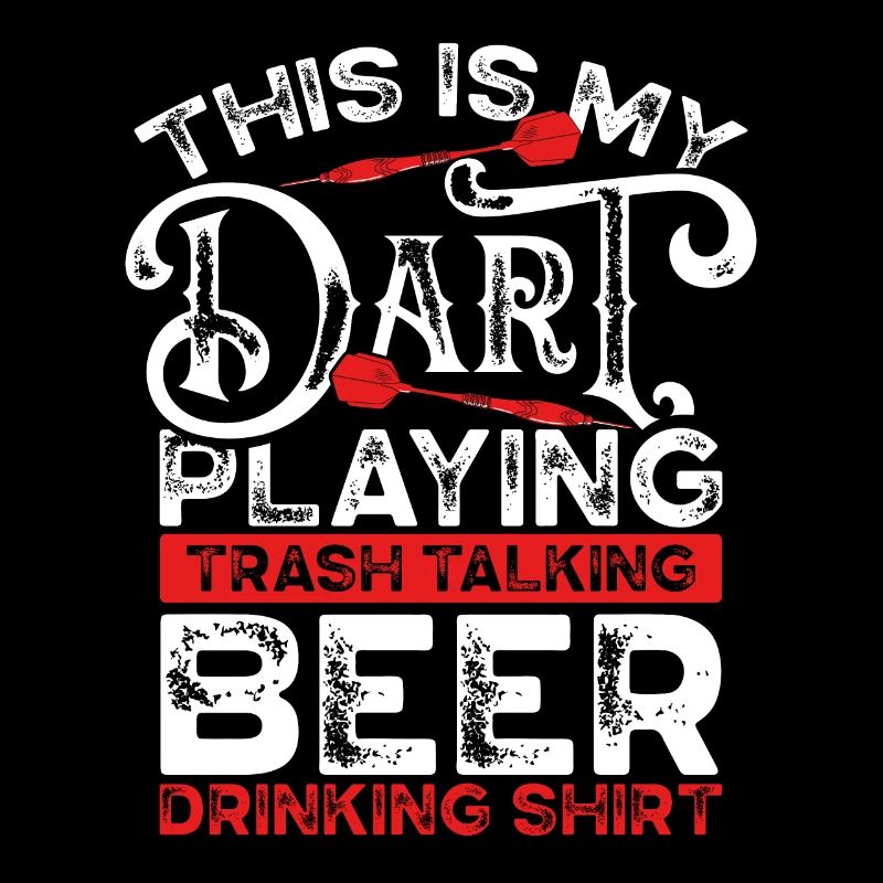 Das Ist Mein Dart- Und Trinkshirt
