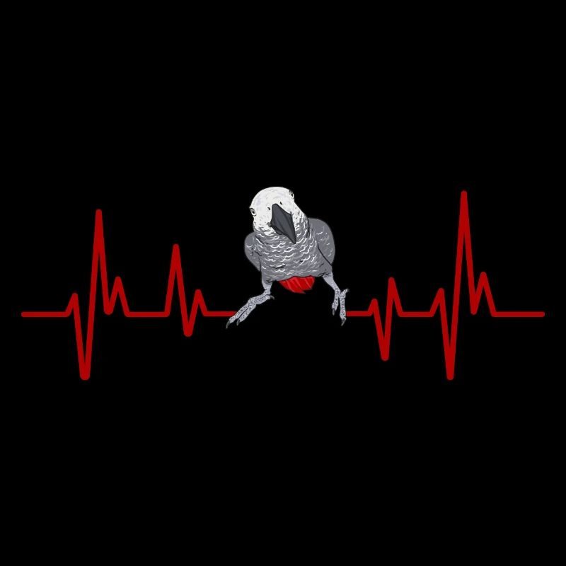 Graupapagei African Grey Parrot Papagei