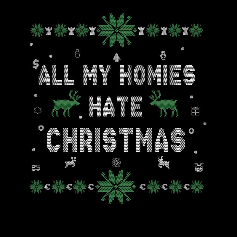 All My Homies Hate Christmas Knitted Pattern