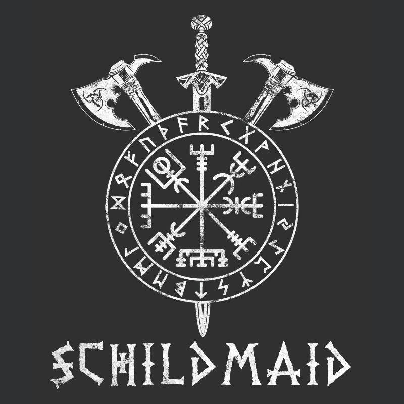Schildmaid Kriegerin Lagertha Vikinger Wikinger Ge