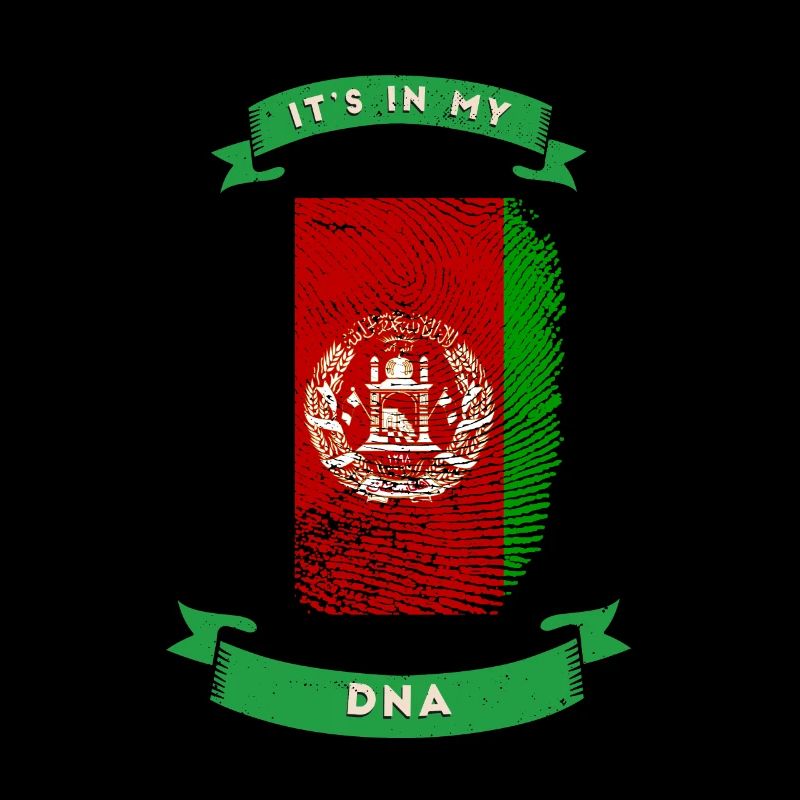 Dna Flag Afghanistan c’est dans mon ADN
