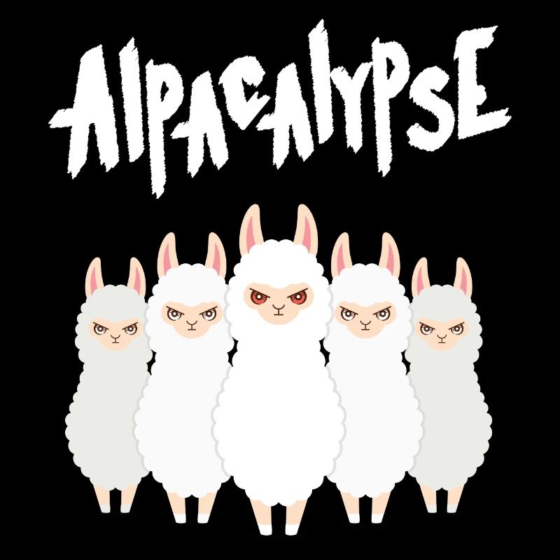 Alpacalypse Lama Alpaka Halloween Kostüm