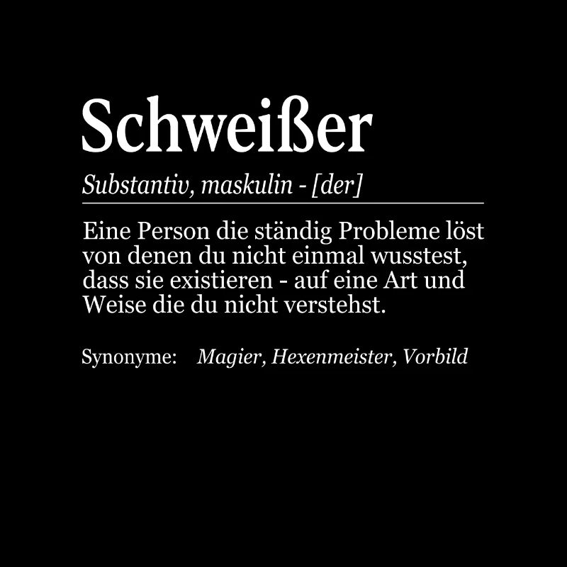Schweißer Definition Duden Metallbauer