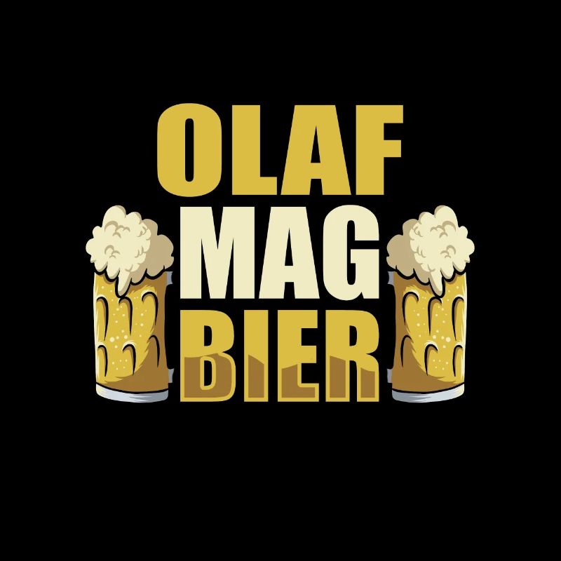Olaf mag Bier Name Geburtstag
