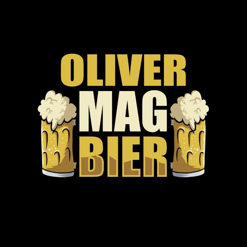 Oliver mag Bier Name Geburtstag