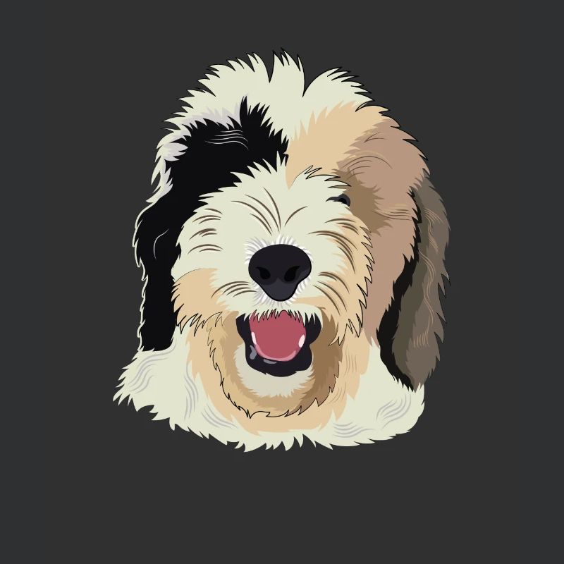 Sheepadoodle Hund Geschenk