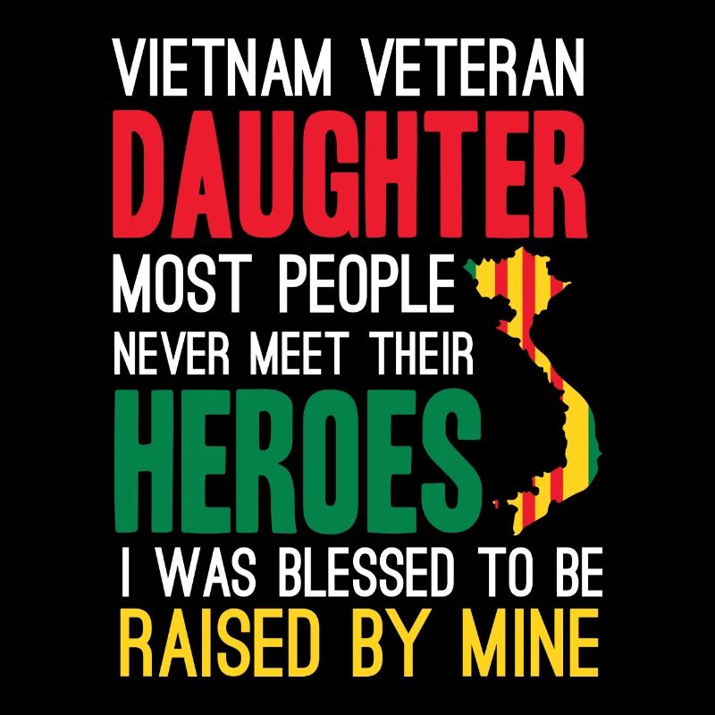 Stolze Tochter Eines Vietnam-veteranen