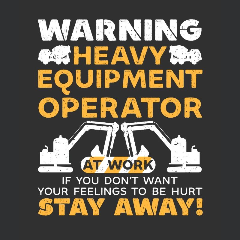 Construction machinery operator Excavator driver Excavator driver Construction workers