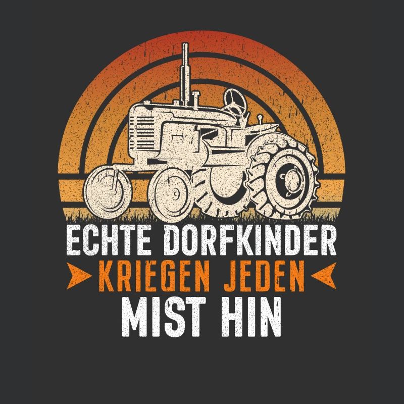 Geschenk Bauernspruch Dorfkind Statement