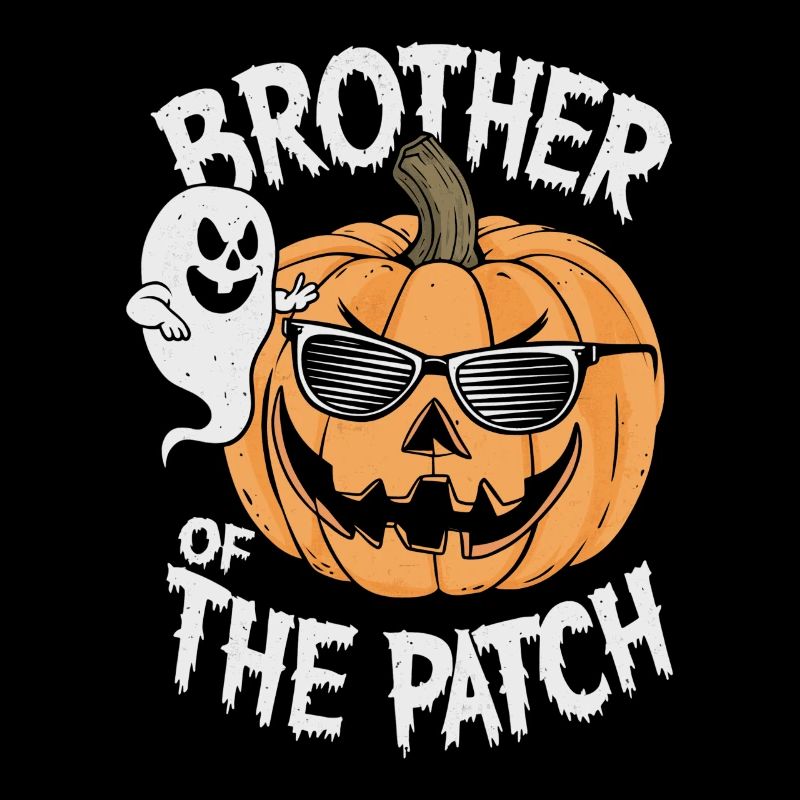 Frère du patch Style d’Halloween