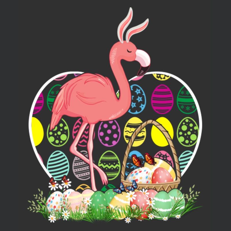 Flamingo Easter Eggs Funny Easter Day Eggs Hunters