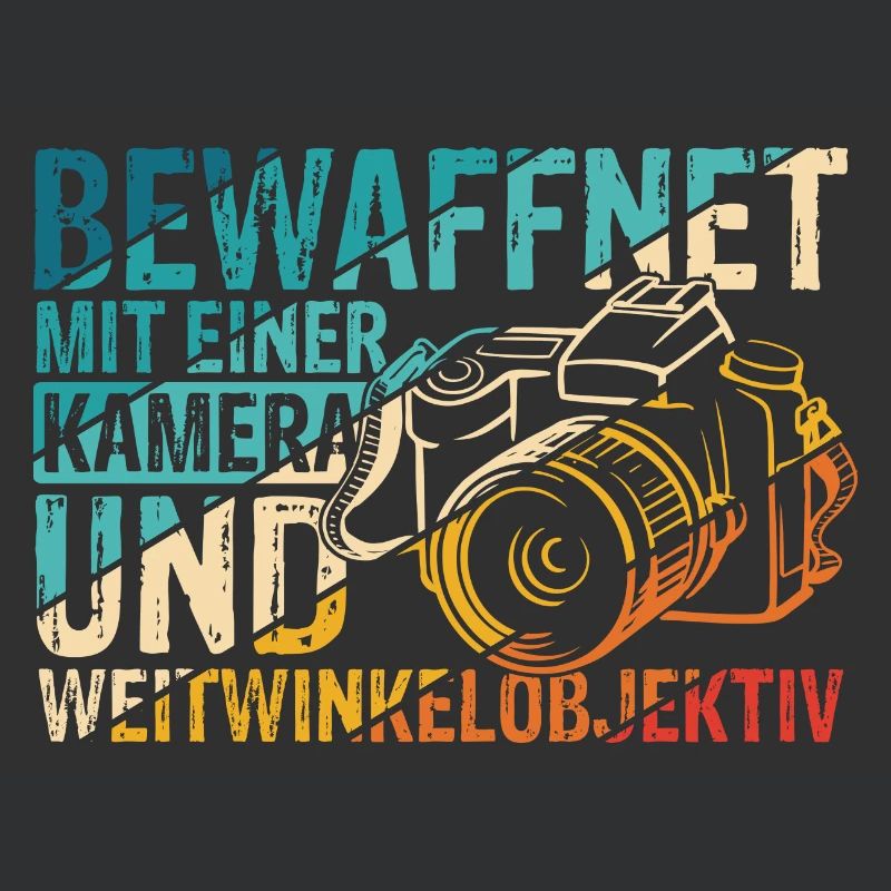 Bewaffnet mit einer KAMERA und WEITWINKELOBJEKTIV