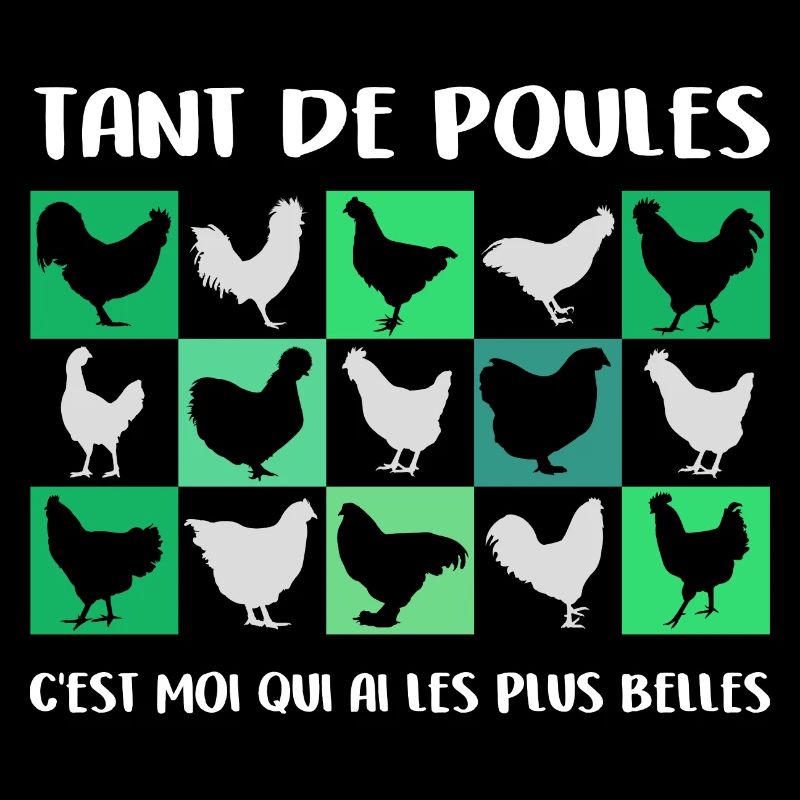 Les plus belles poules Graphique de poules