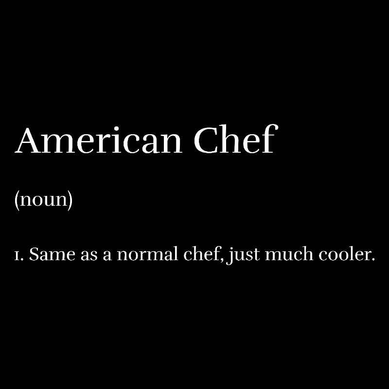 Amerikanischer Koch