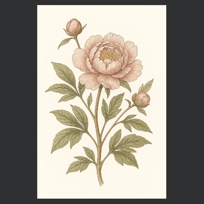 Une fleur classique