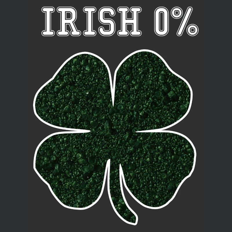 Graphique zéro % de la Saint-Patrick irlandaise T-