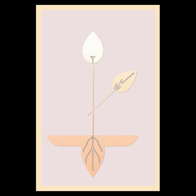 Art botanique minimaliste