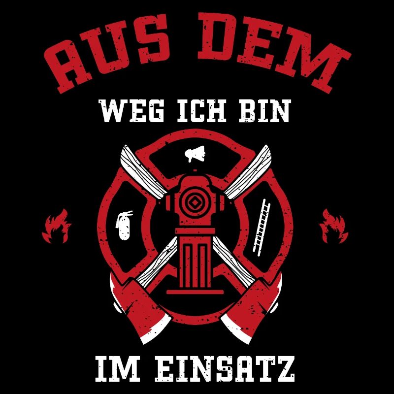 Aus Dem Weg Ich Bin Im Einsatz