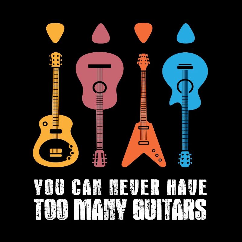 you can never have too many guitars Gitarrendesign