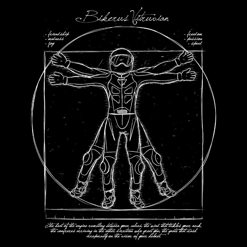 Bikerus vitruvian
