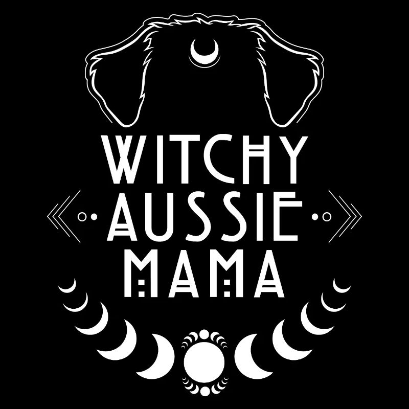 Witchy Aussie Mom Dogs Witch Witches