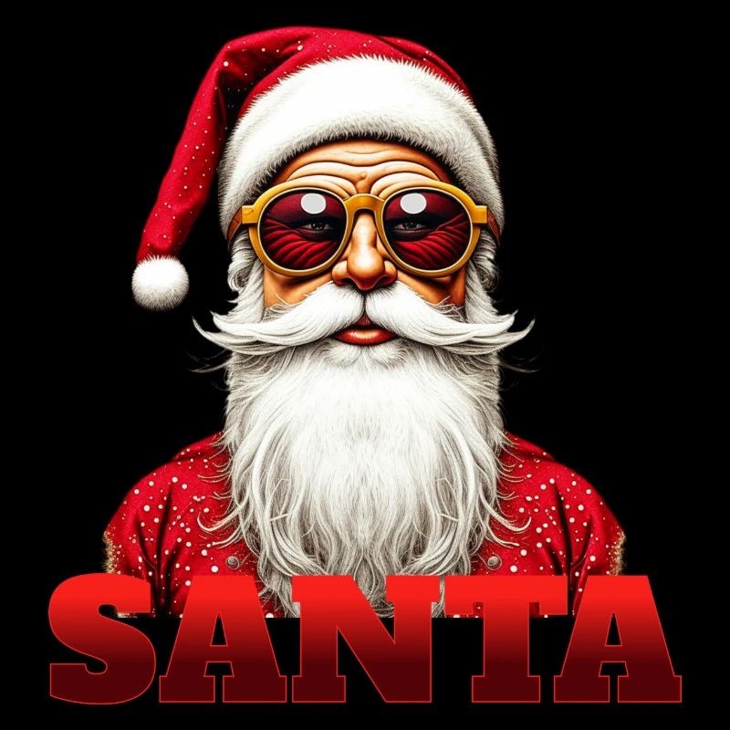 Le Père Noël sourit