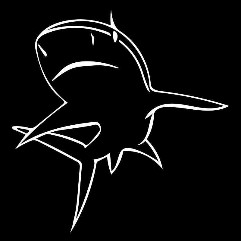 Cuddly shark