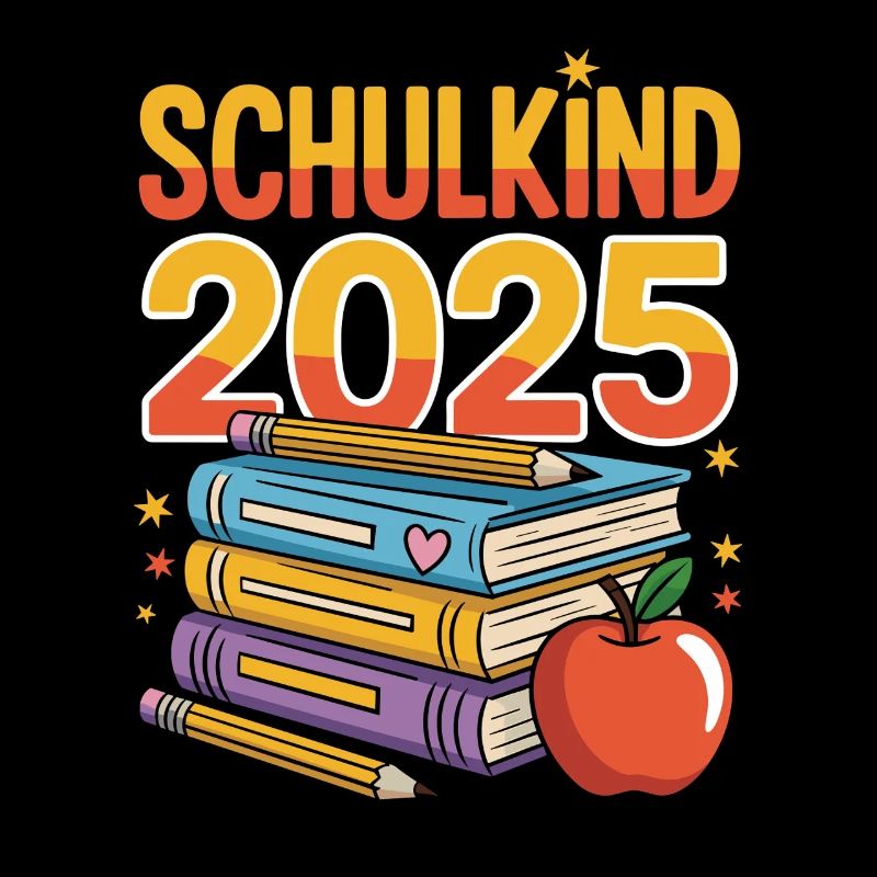 Lustiges Schulkind 2025