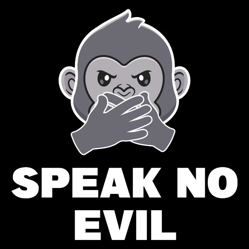 Speak no evil triplets gift partner look