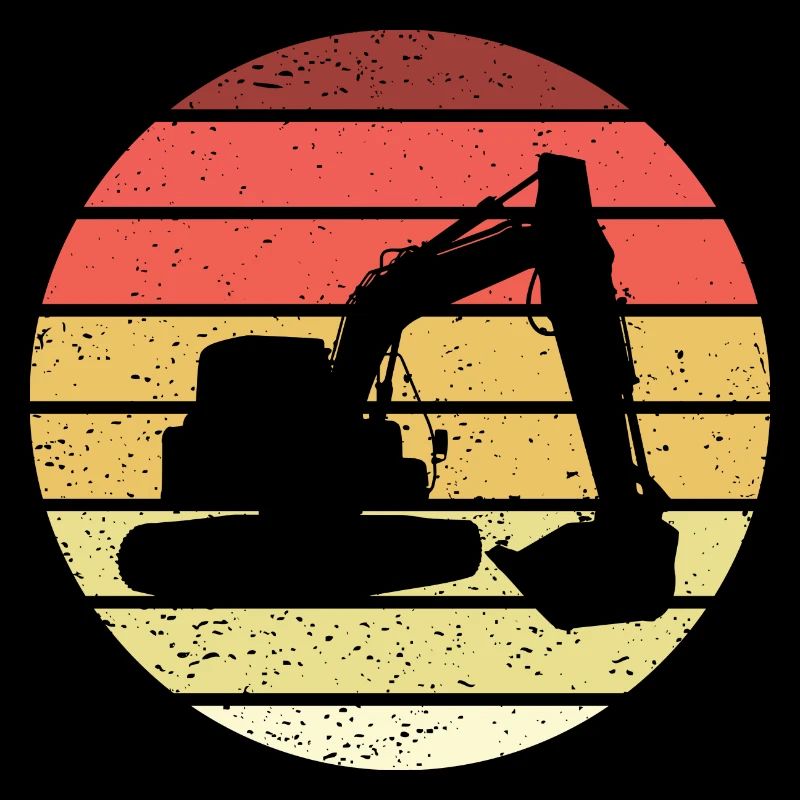 Bagger Retro Style Vintage