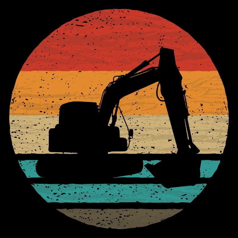 Bagger Retro Style Vintage