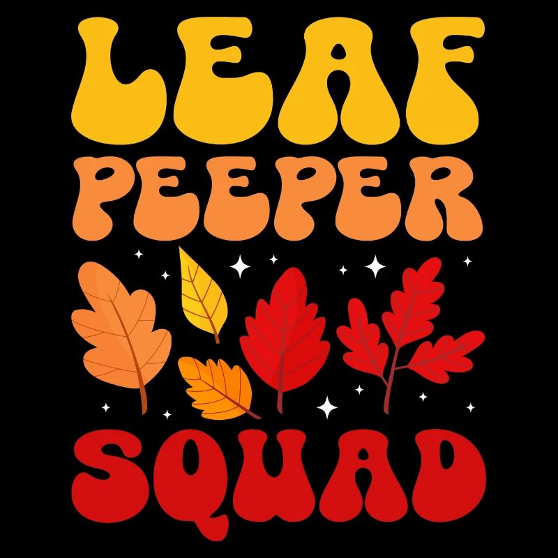 Leaf Peeper Squad Automne saison Feuille Collecte