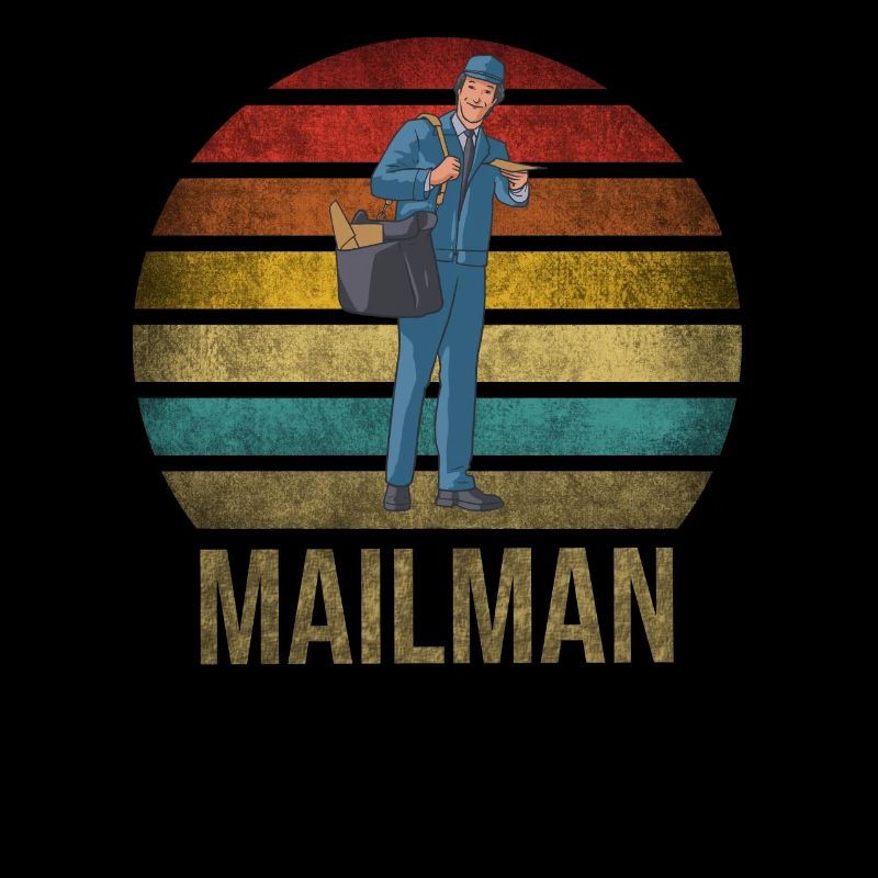 Courrier de livraison Mailman Vous avez été servi