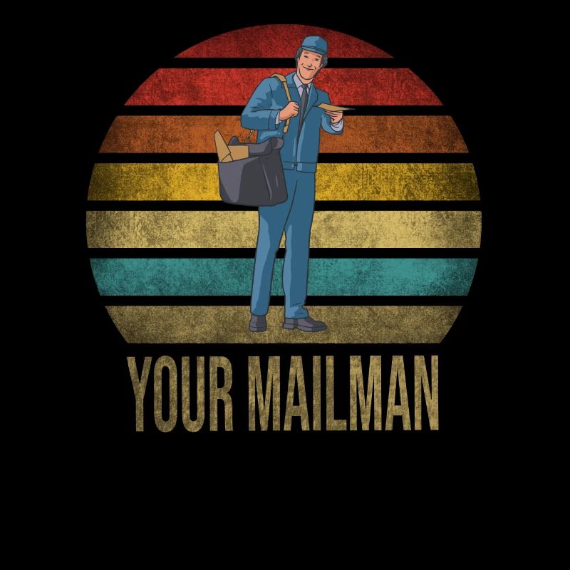 Courrier de livraison Mailman Vous avez été servi