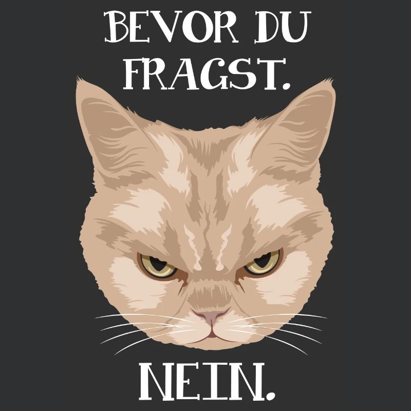 Grumpy Cat - Bevor du fragst_Nein (Katze)