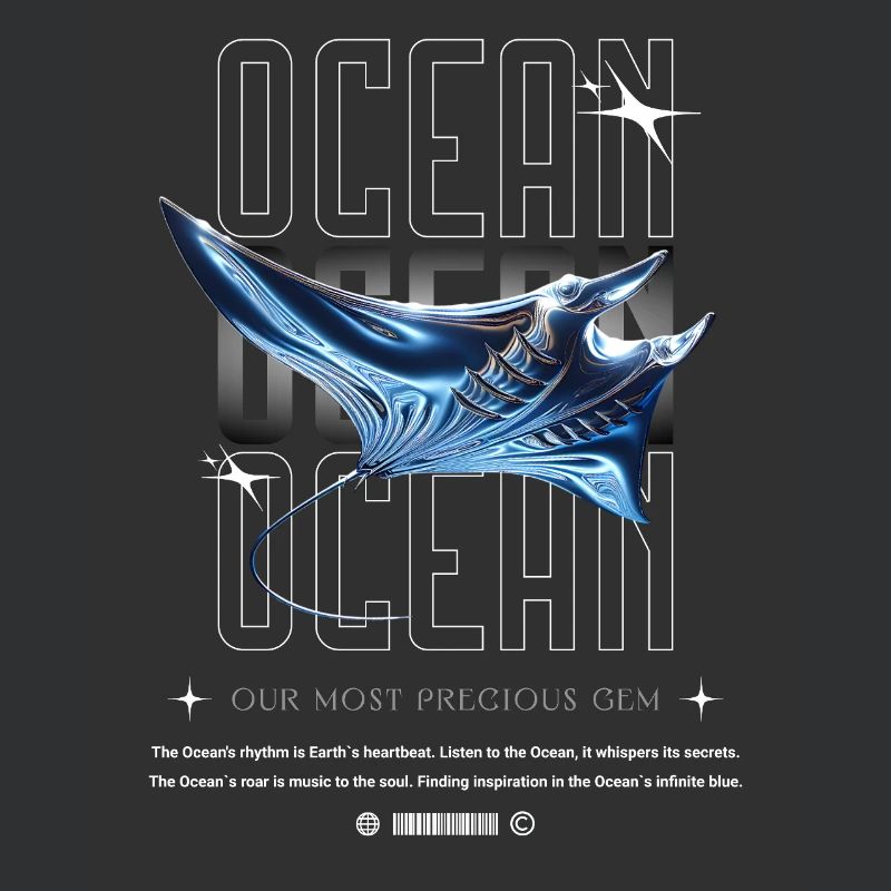 Ocean Manta Kostbarer Schatz