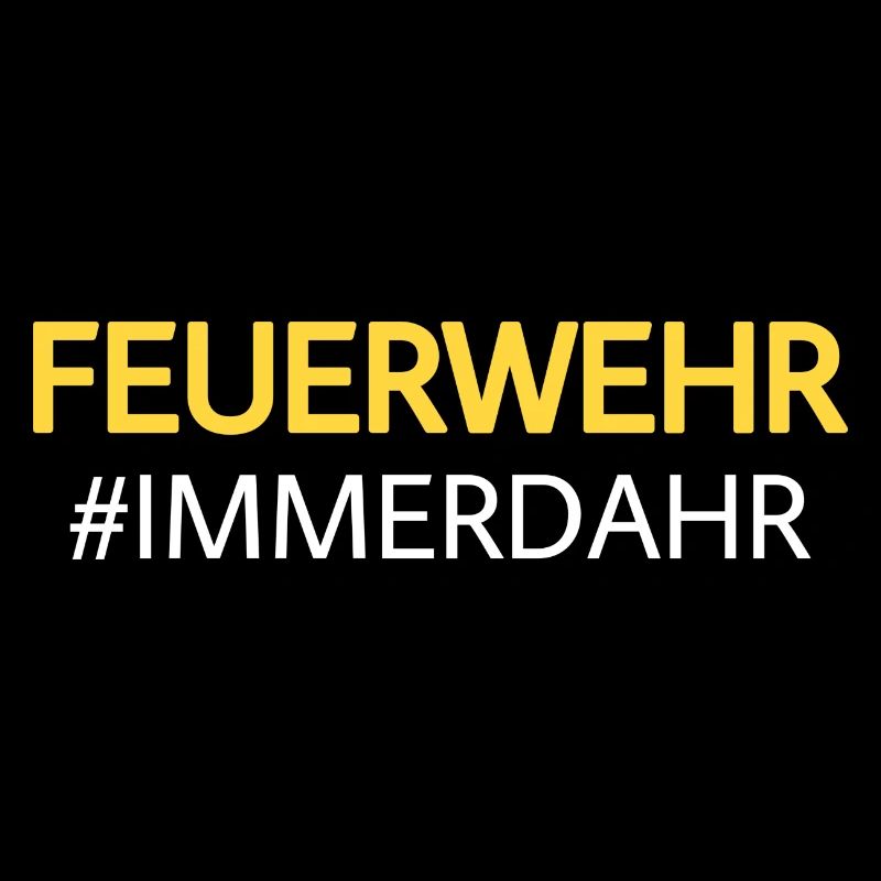 Feuerwehr immerda - yellow/white