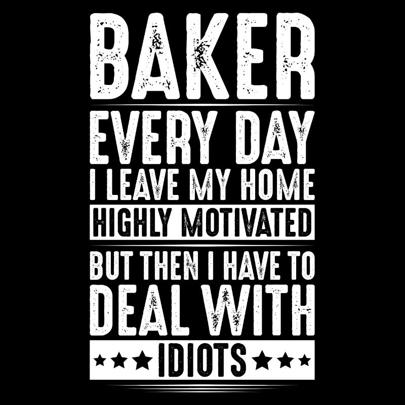 Bäcker Backen Bäckerin Bäckerei Baker Baking