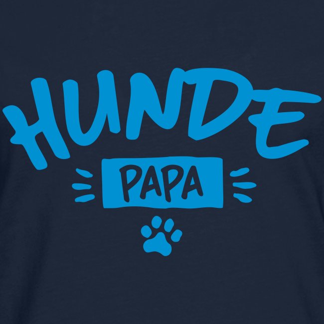 Vorschau: Hunde Papa - Männer Premium Langarmshirt
