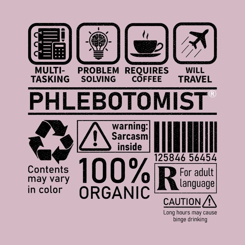 Phlebotomist multi tasking problem solving
