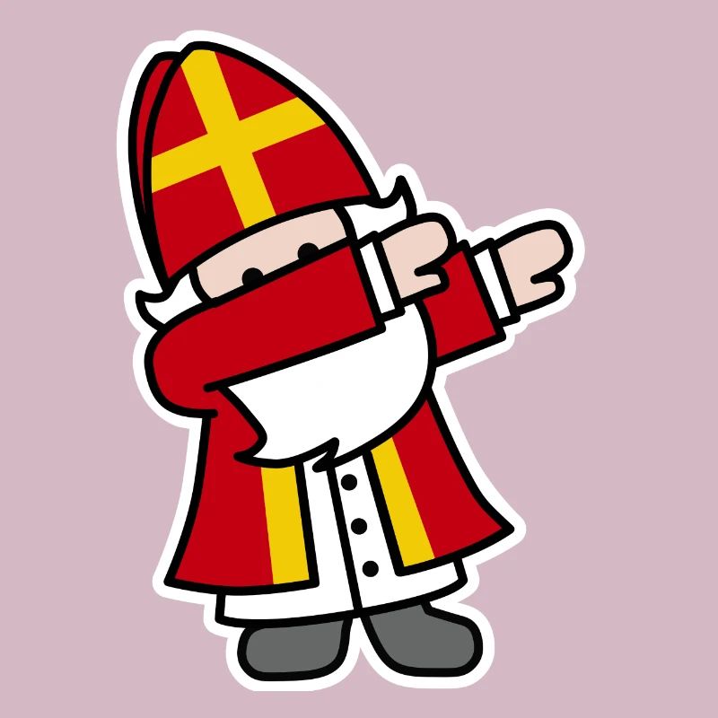 Sinterklaas Saint / Nicholas Dab Dabbing Sint Piet