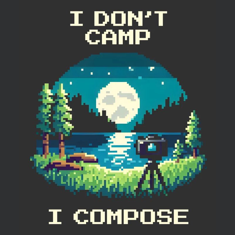 Je ne campe pas, je compose | Composition