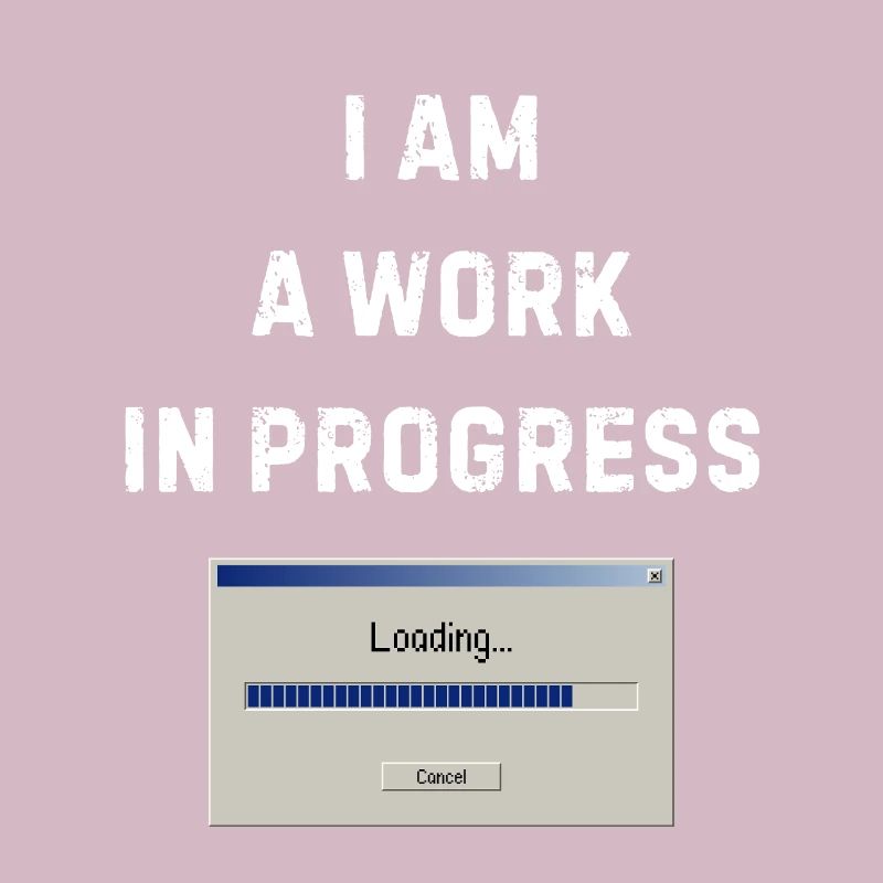 Work in progress – Loading bar - Travail bureau