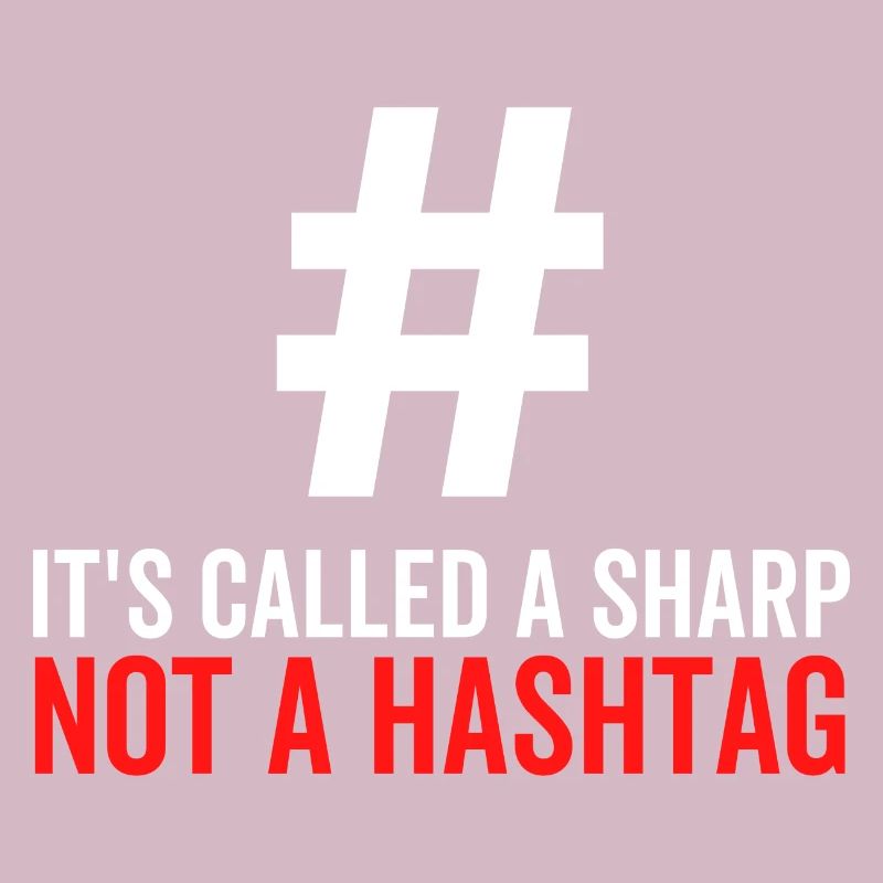 C’est ce qu’on appelle un sharp pas un hashtag