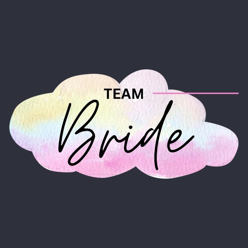 Team Bride - Rainbow Cloud