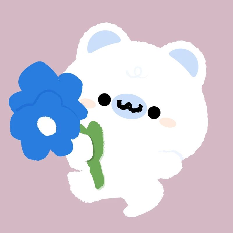 Romantischer Eisbär