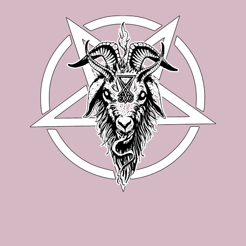 Satan Baphomet Devil Pentagram