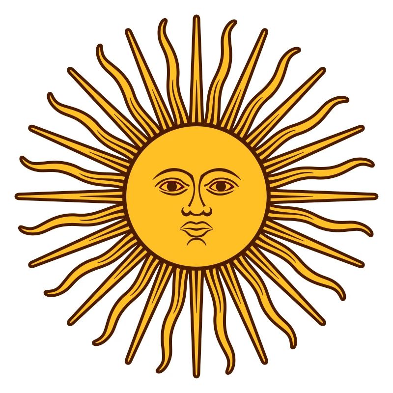 blazing sun
